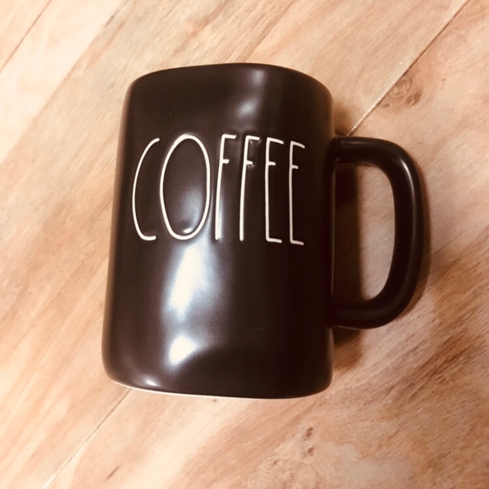 Rae Dunn COFFEE mug *black*